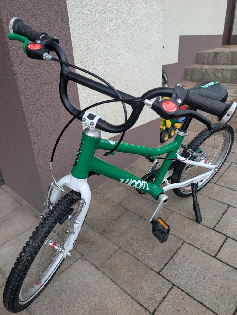 Woom 3 zielony jak nowy z gwarancja