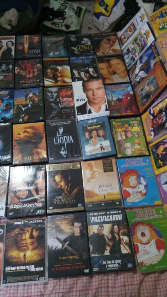 Vários DVD originais e varios titulos