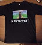 Czarna koszulka Kanye west fortnite
