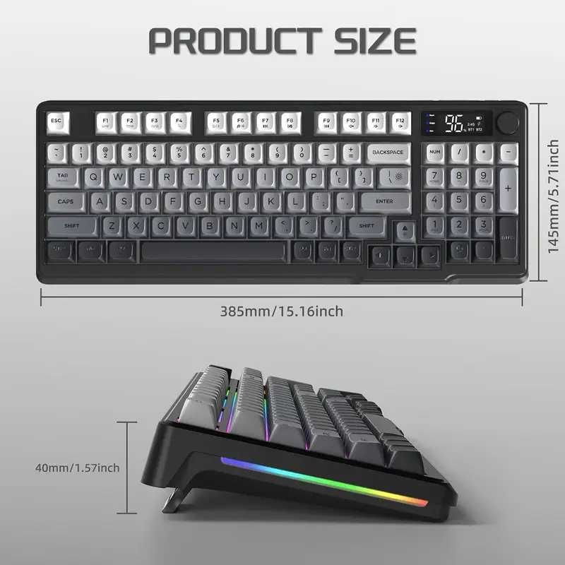ATTACK SHARK X FREEWOLF M96 Беспроводная игровая клавиатура