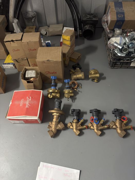 Danfoss Oventrop zawory regulacyjne