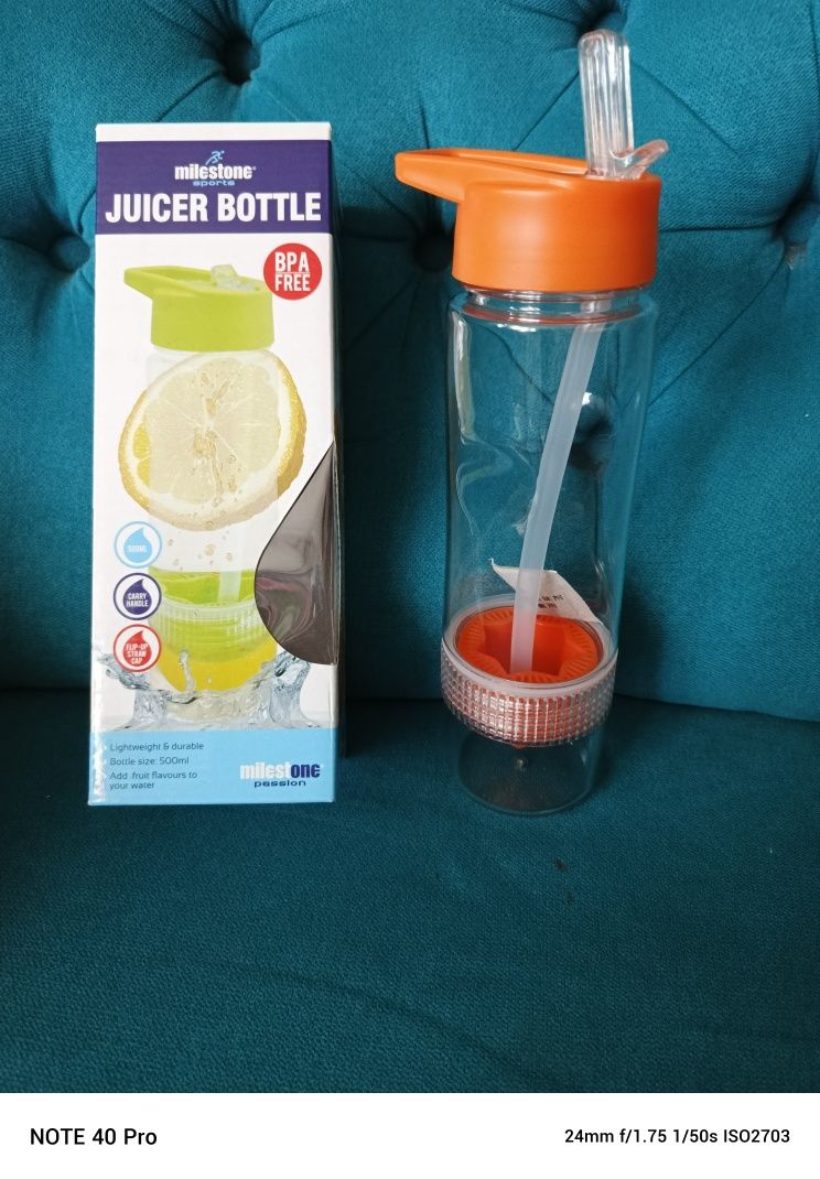 Milestone Juice Twist Butelka na wodę owocową 500 ml bidon