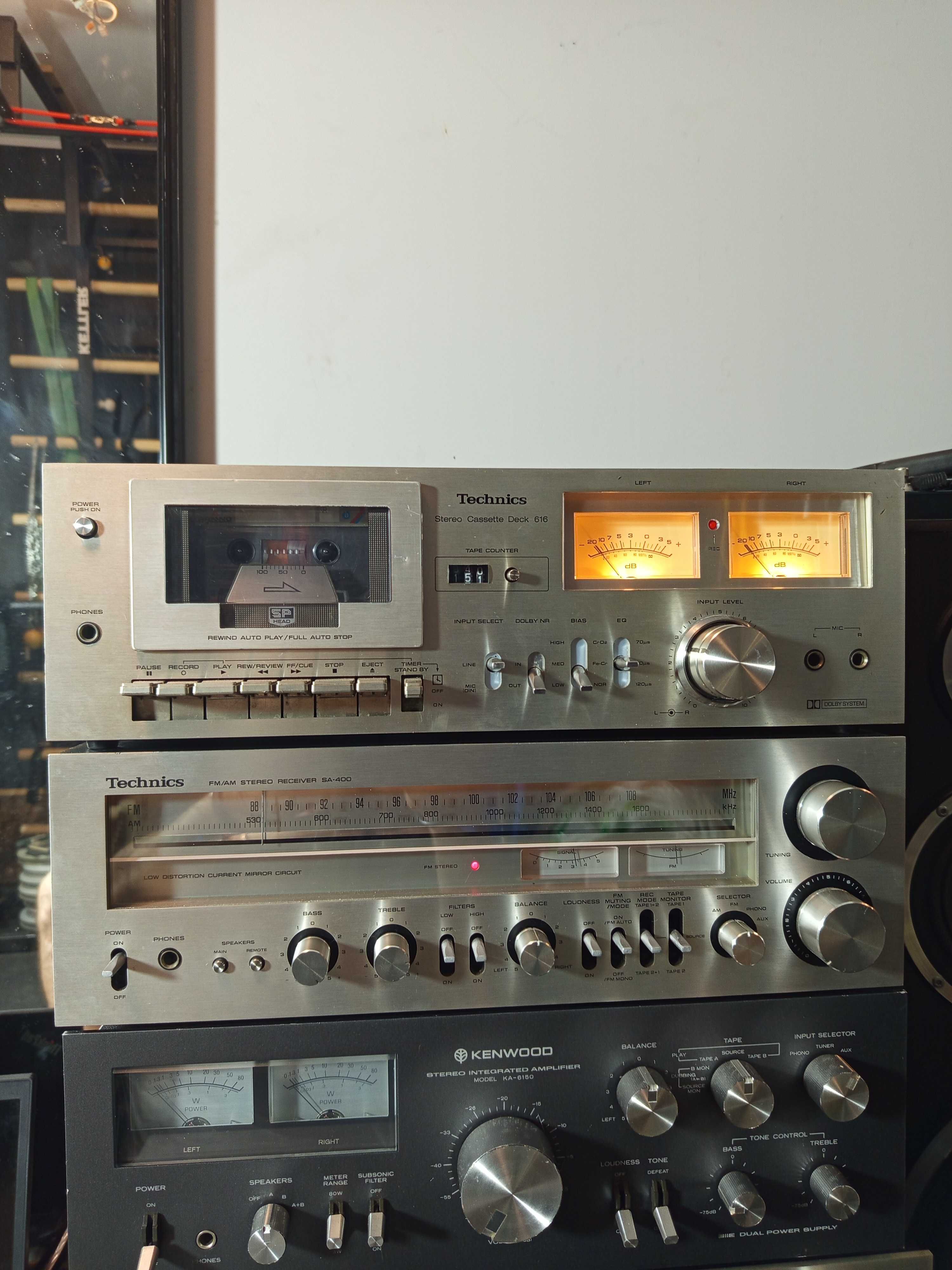 Technics amplituner I magnetofon