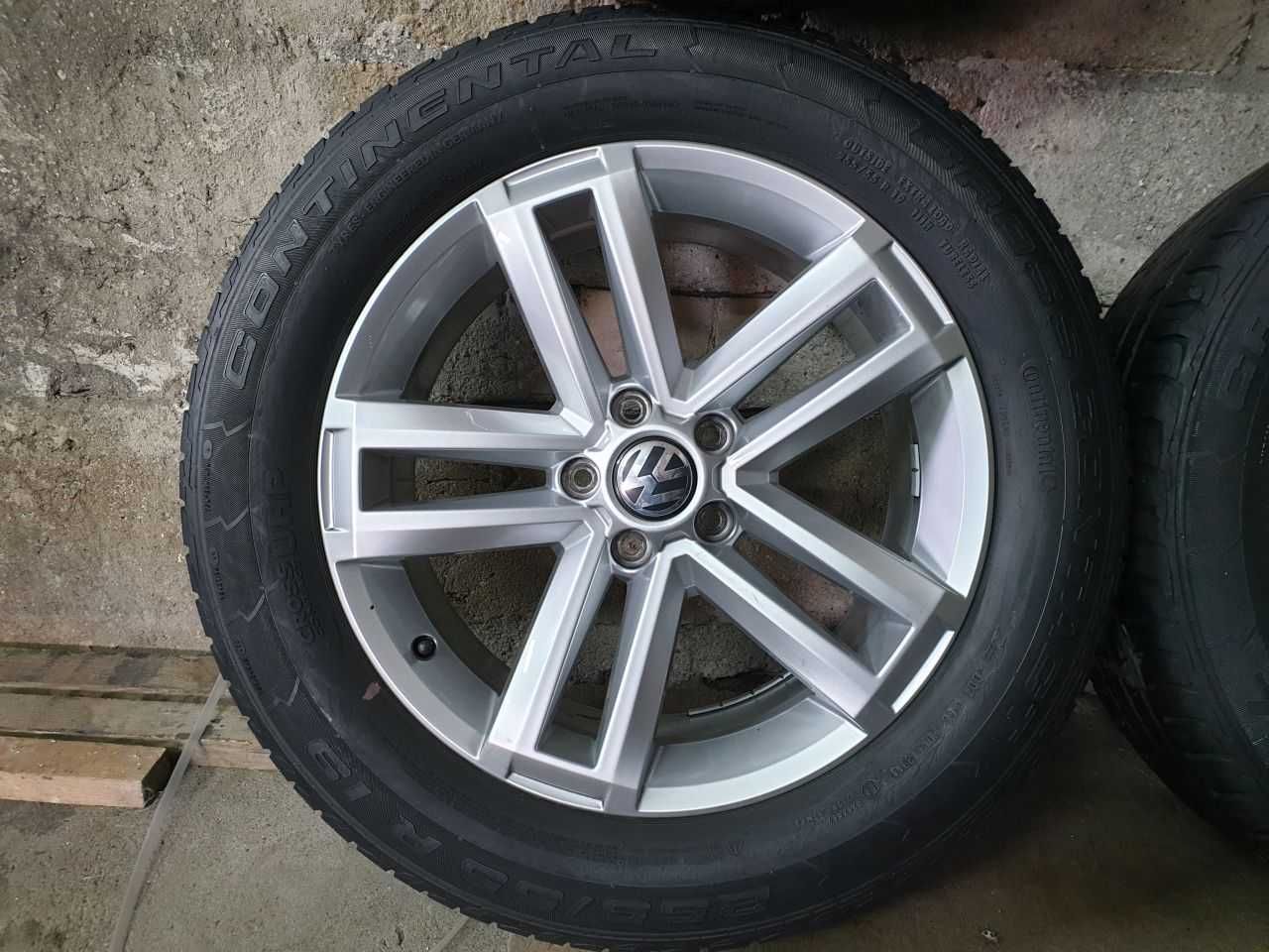 Felgi alu VW Amarok T5 T6 Multivan R19 5x120 opony 255/55R19 6,5mm