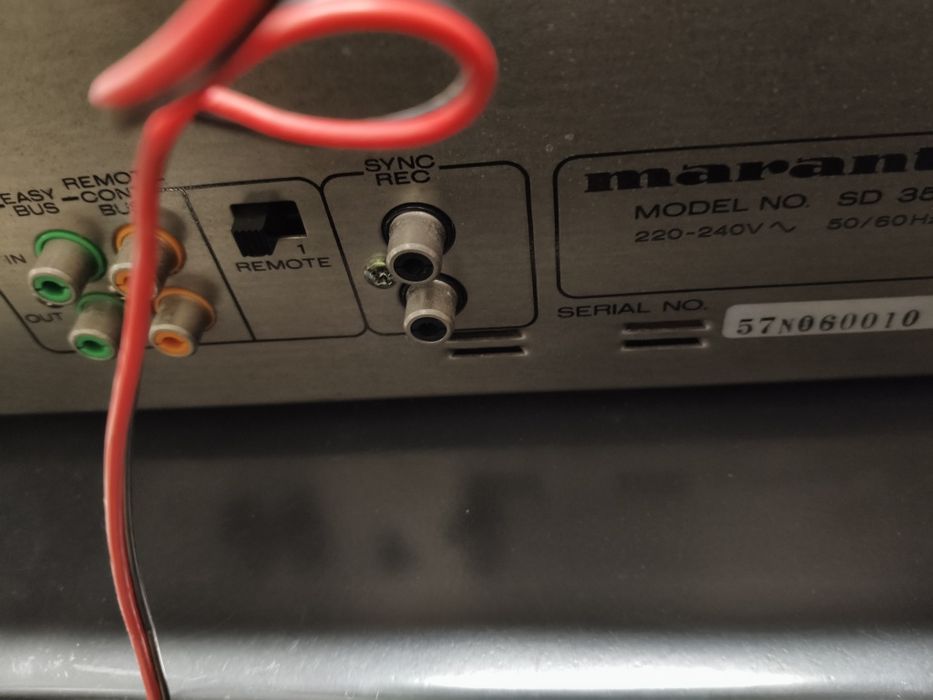 Zestaw Marantz decka, wzmacniacz oraz tuner