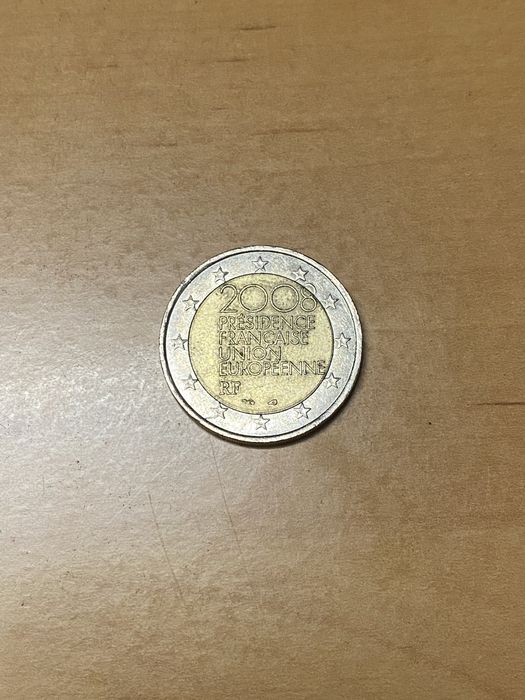Moeda França 2 Euro, Presidência Francesa do Concelho da UE 2008