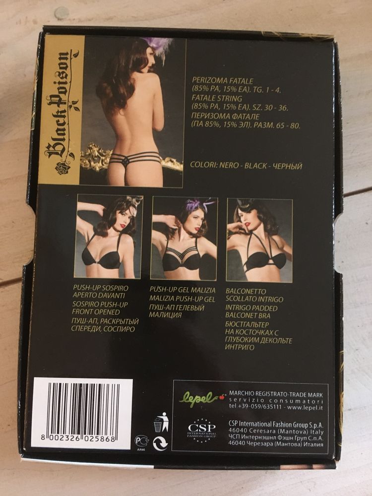 Komplet gorset i stringi