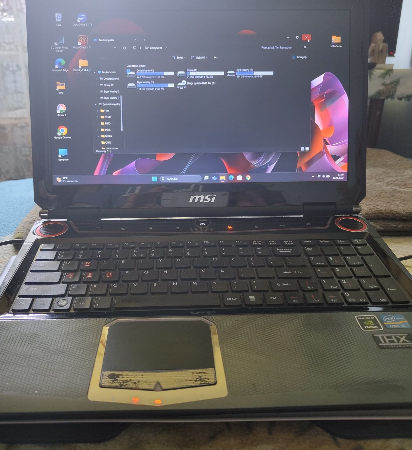 Laptop MSI gt683