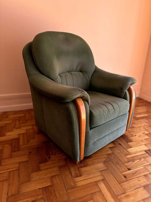 Sofá Poltrona vitoriano