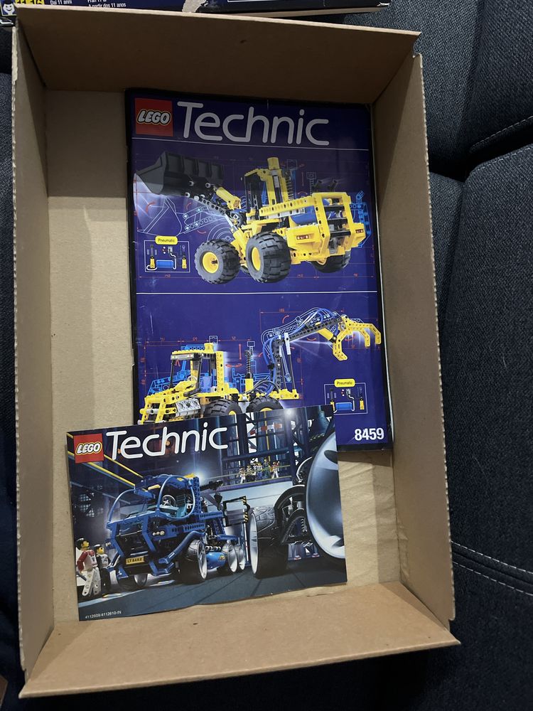Lego Technic Ładowarka 8459  / 8439/ 8464 + pudełko + wytłoczką