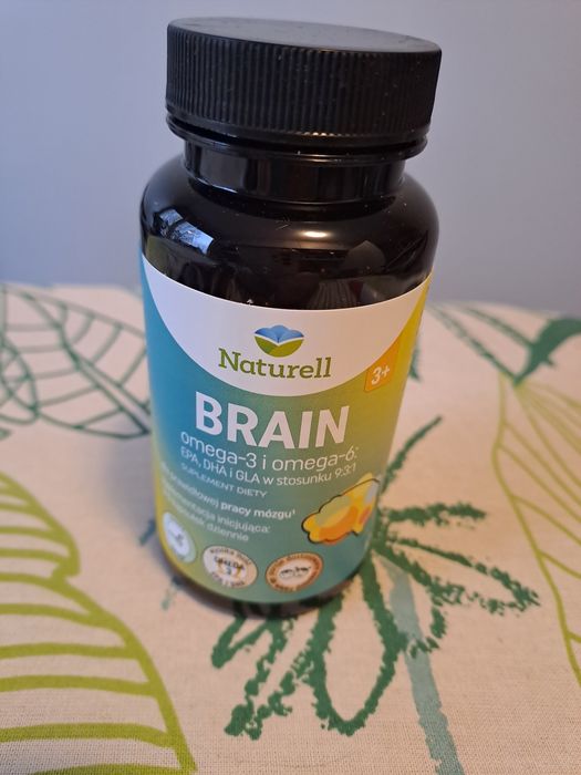 Brain Naturell x 120 kaps Omega 3 i 6