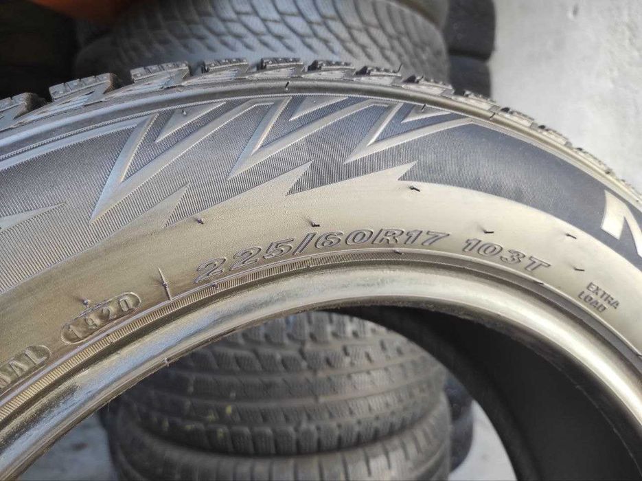 Nexen Winguard Win Spike WS62 225/60r17 пара 6мм пара 8,9мм, ЗИМА