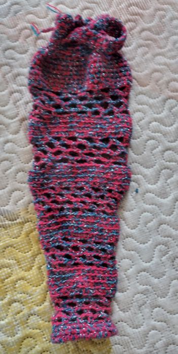 Sacos em crochê para guardar sacos de plástico