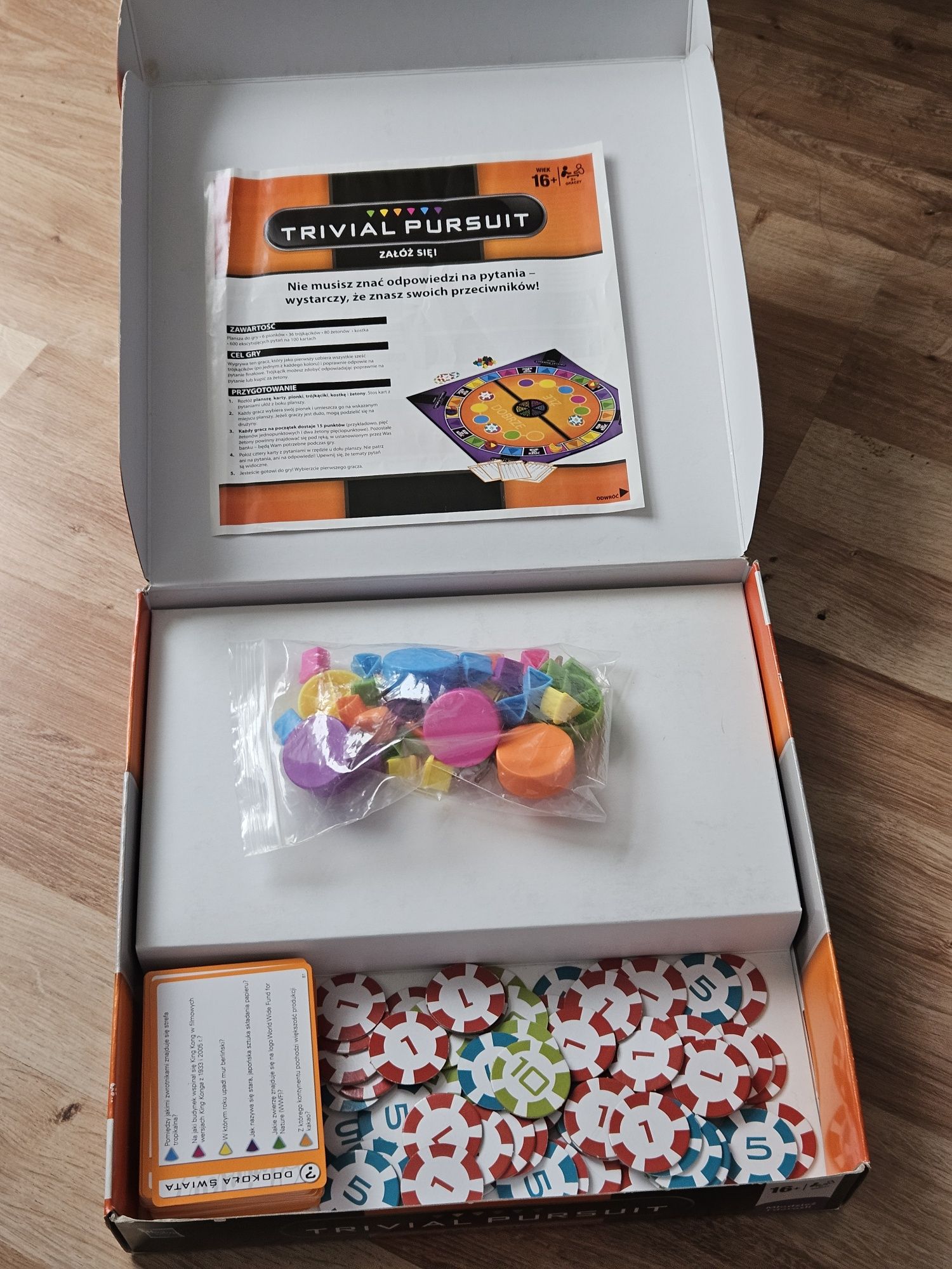 Gra Załóż Się - Trivial Pursuit