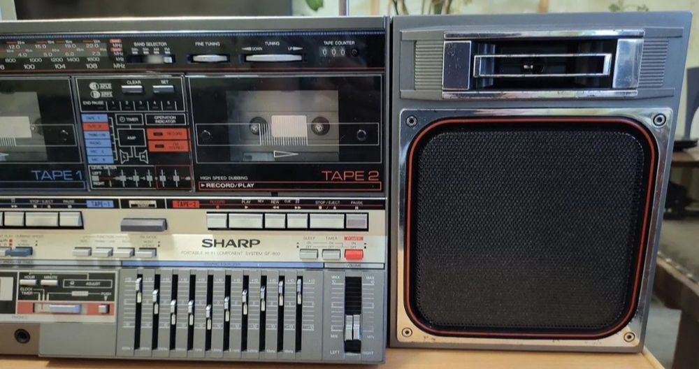 магнитофон sharp gf800