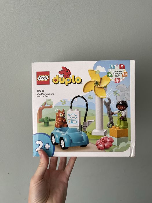 Lego duplo 10985 Вітрова турбіна та електромобіль