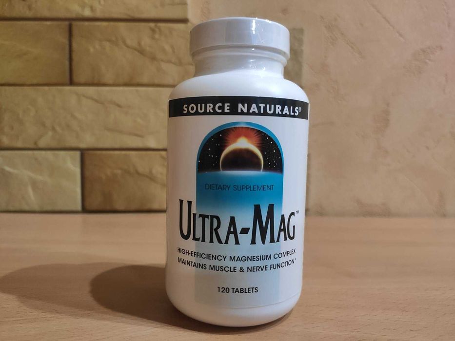 Магній Ultra-Mag хелат цитрат гліцинат малат таурат Now Foods Doctor's