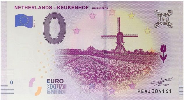 0 Euro -Netherlands - Keukenhof - Holandia - 2019-1 niskie numery 295