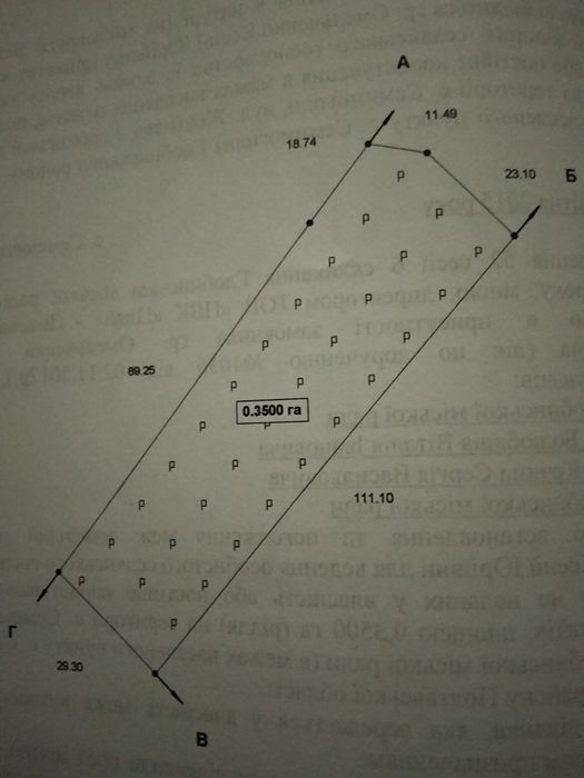 Земельна ділянка під будівництво