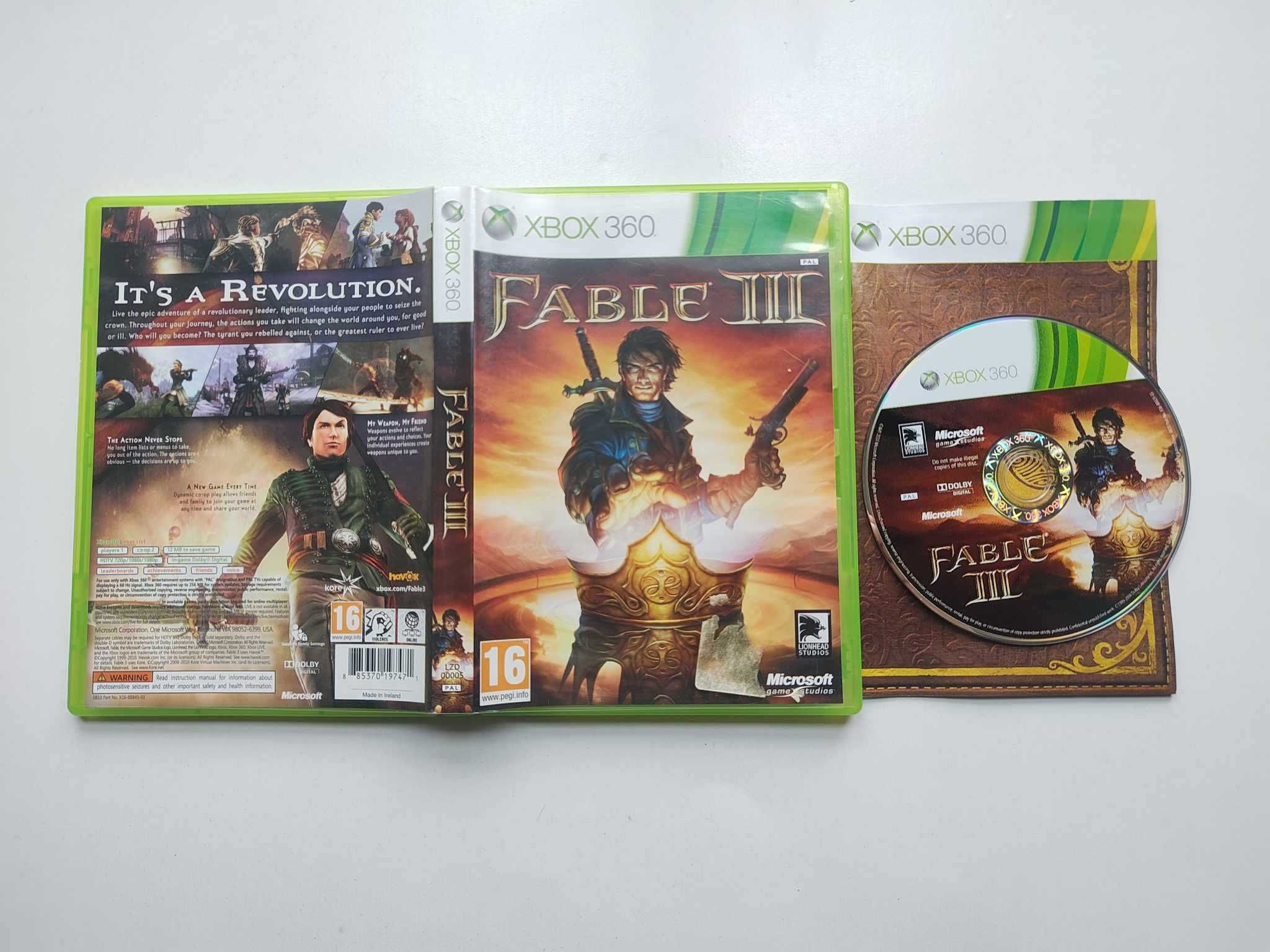 Gra Xbox 360 Fable III PL