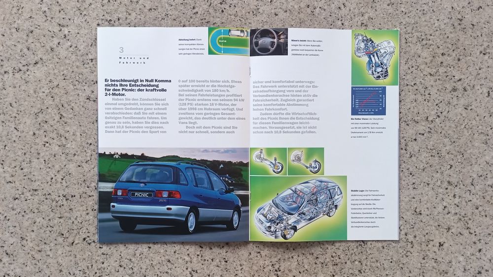 TOYOTA Picnic Prospekt