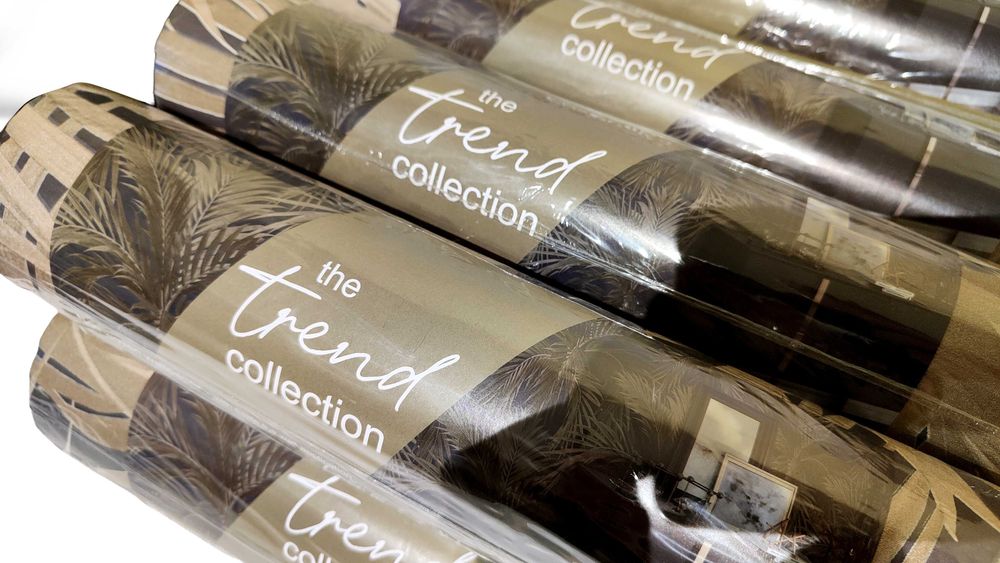 Tapeta fizelinowa, motyw Liśce Palmy - 10 rolek