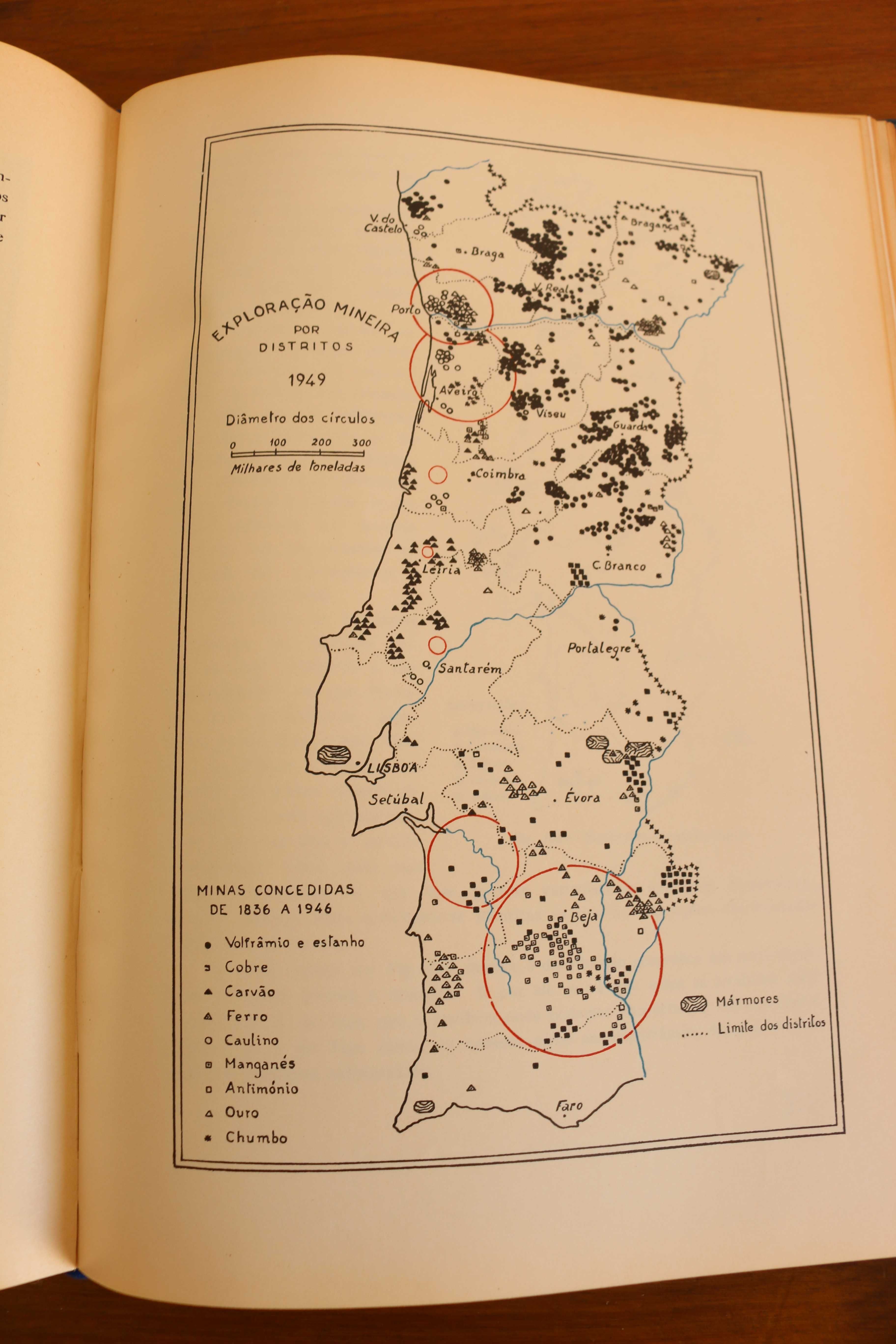 Livro geografia de Portugal 3º edição
capa dura - 1960