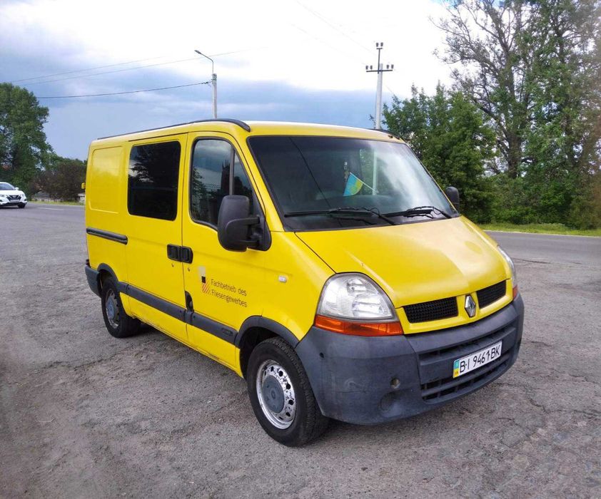 Renault Master 2004р 2.5л грузо-пасажир