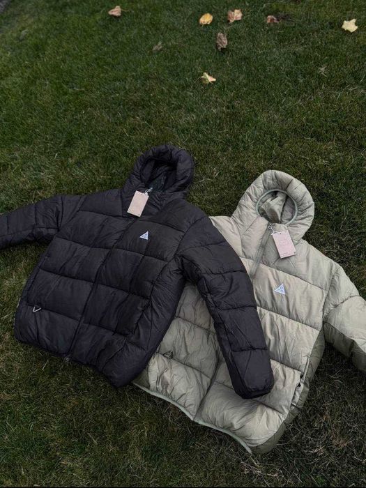 Теплий пуховик найк asg на гортекс