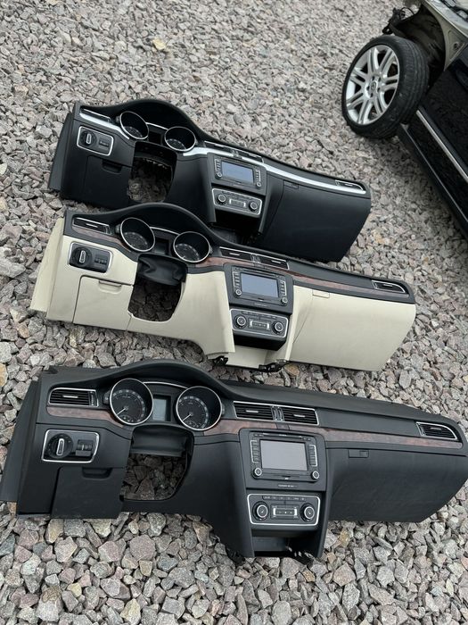 Торпеда Консоль Air bag Безпека  подушкиРемні Шкода Суперб 2 Superb2