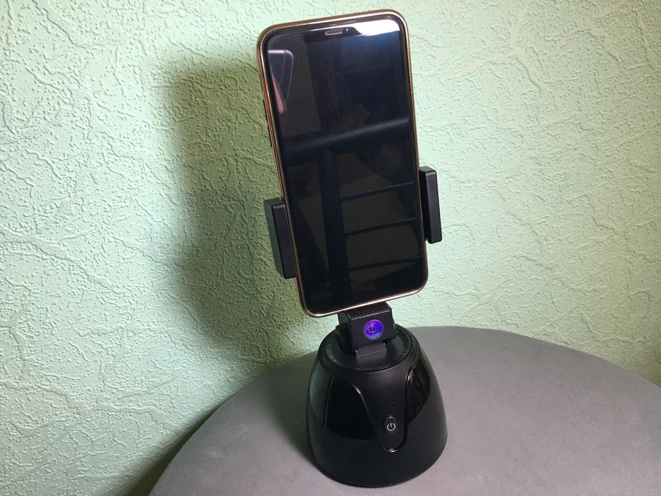 Смарт штатив с датчиком движения 360°, портативный 1200 mAh
