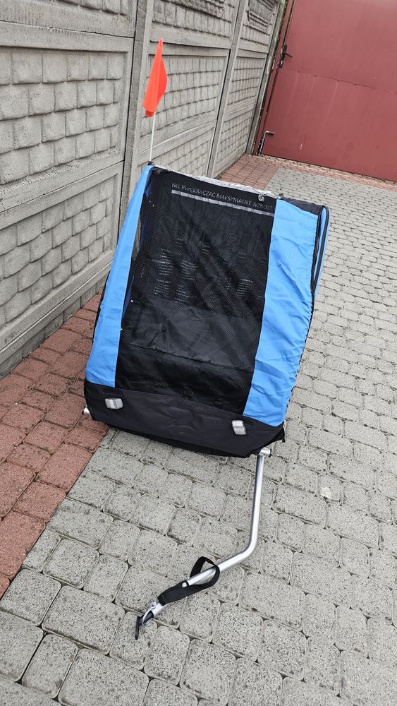 Przyczepka rowerowa dla dzieci nowa Vivo Voyager