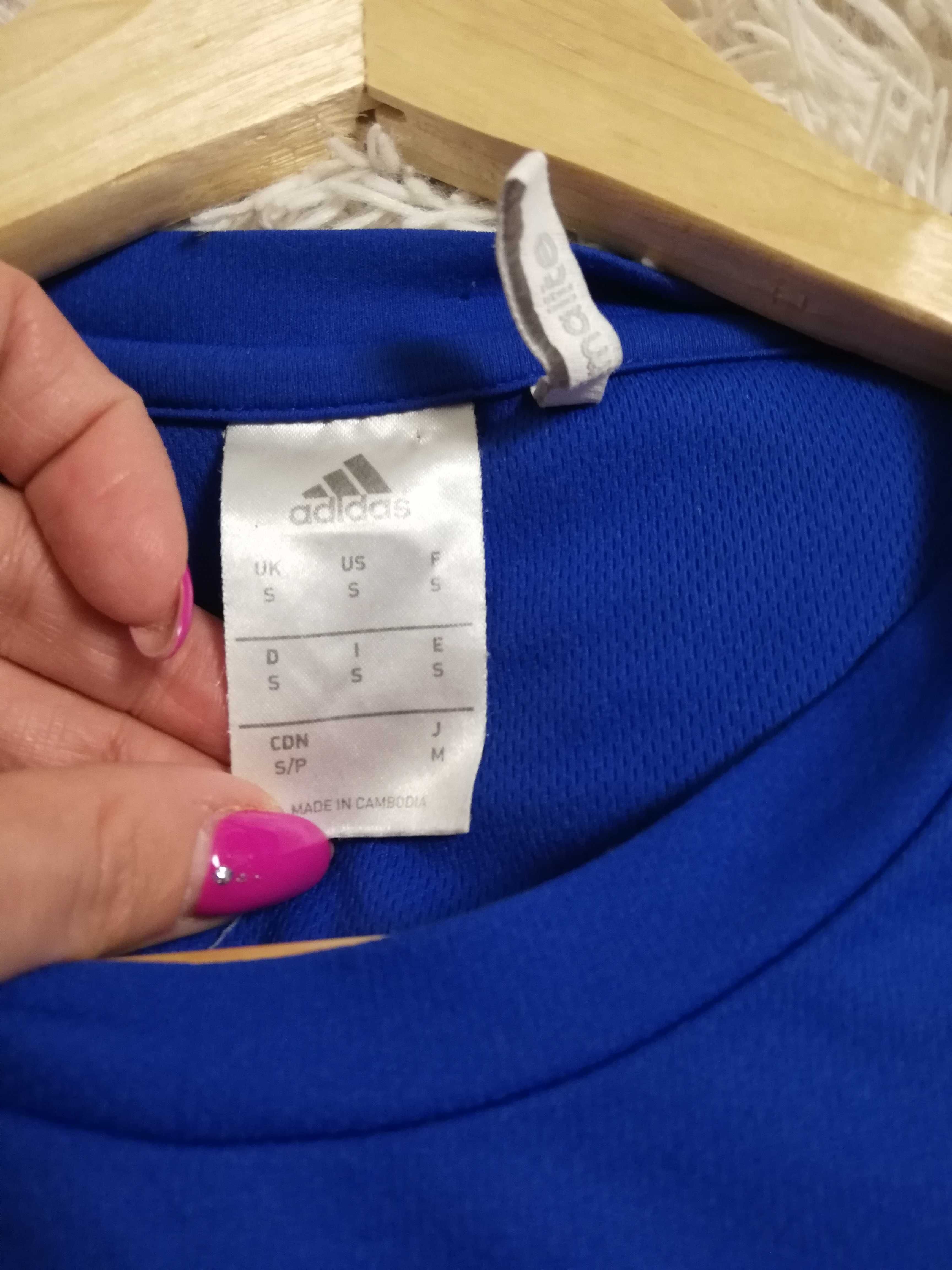 koszulka adidas s 36 niebieska koszulka adidas s 36 climalite