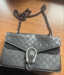 Gucci torebka czarna damska