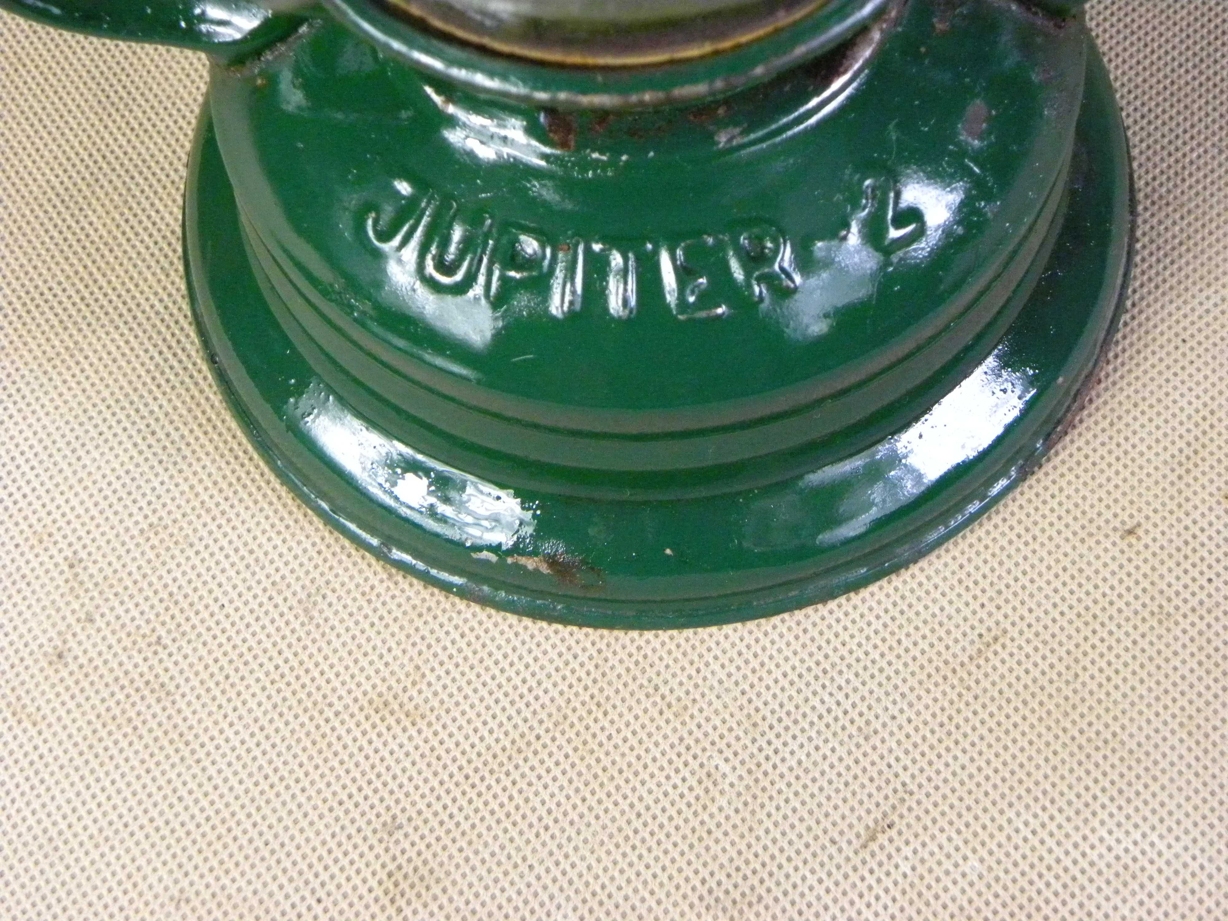 Kolekcjonerska lampa latarnia naftowa Jupiter 2 - ładny stan zabytek