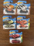 Hot wheels kolekcja Lamborghini 5 sztuk