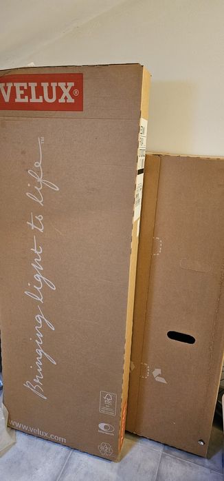 NOVO, SELADO! KIT Janela VELUX GGL FK04 + Rufo EDW (Telhado Ondulado)