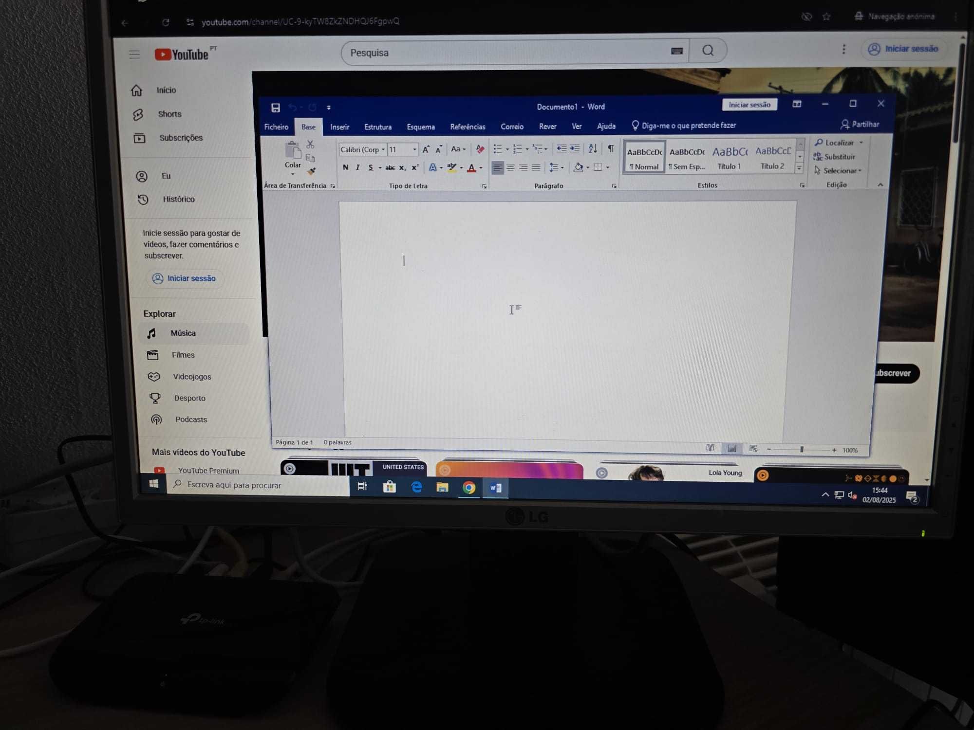 Computador para jogos e trabalho