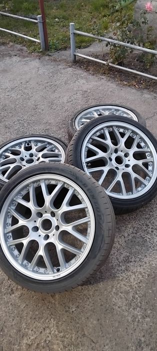 Диски bmw R18 5x120 bbs style oz з резиной 225/40 , 235/40