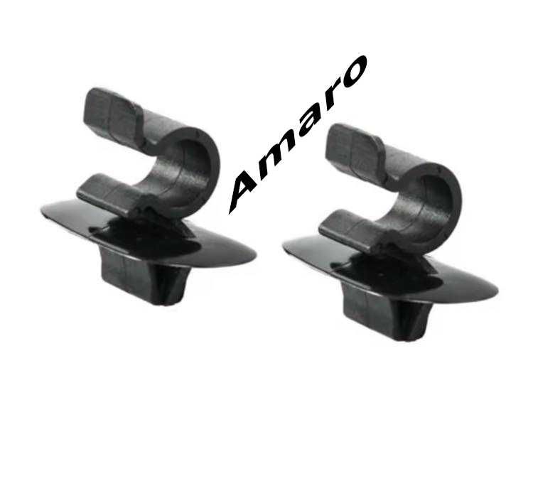 2 Suportes/Clips Vareta/Haste Capot (Citroen C2, C3, C4, C5, AX)|NOVOS