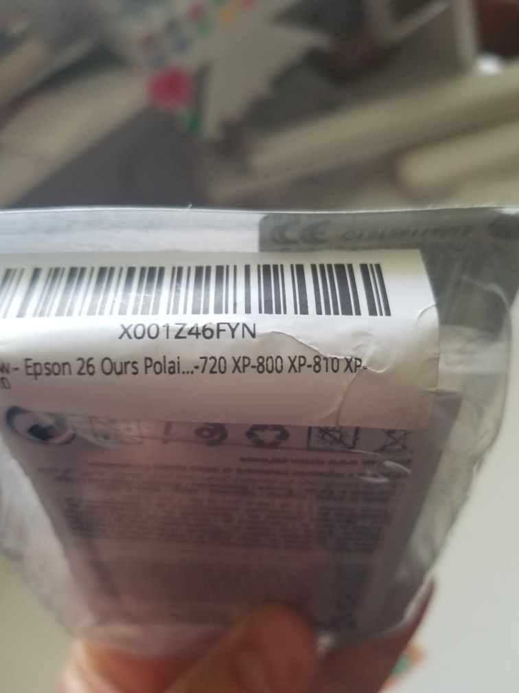 Картридж Epson 26 новий