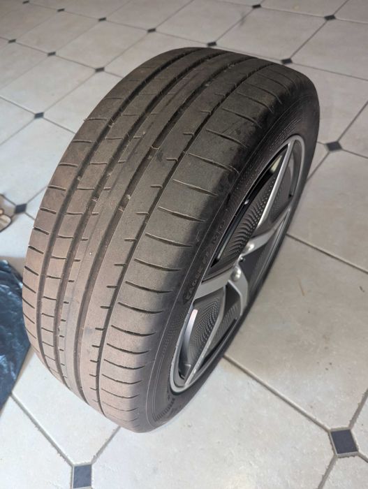 4 Jantes e pneus Mercedes Benz EQE praticamente novos