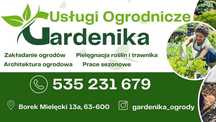Usługi Ogrodnicze GARDENIKA nawadnianie trawniki rabaty pielęgnacja