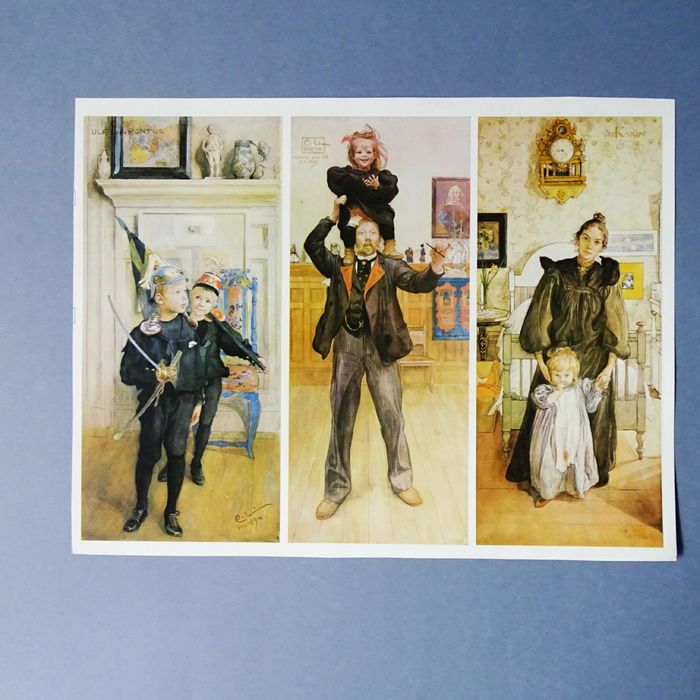 piękna reprodukcja obrazek obraz carl larsson arts and crafts