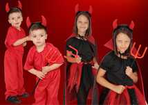 Kostiumowo - diabeł, przebranie diabła, strój, halloween, Koszalin