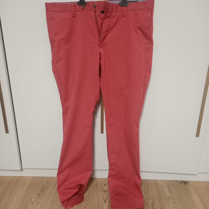Spodnie Polo Ralph Lauren Chinosy - czerwone