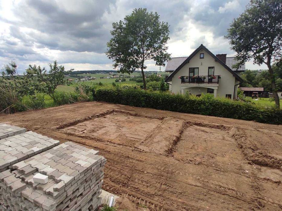 Usługi minikoparka , koparka ,utwardzenie terenu, brukarstwo