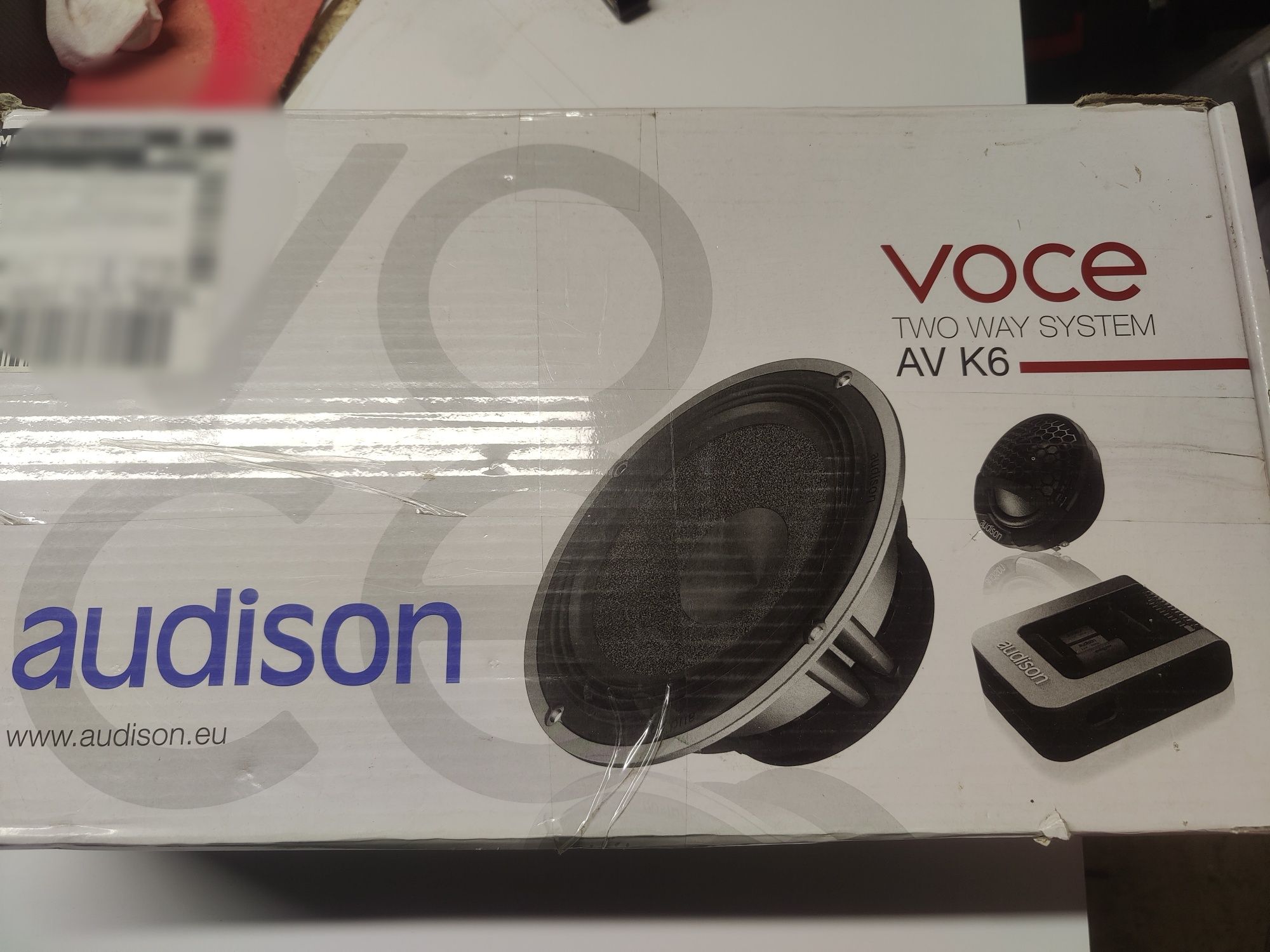 Аудіокомпоненти Audison Voce AV K6