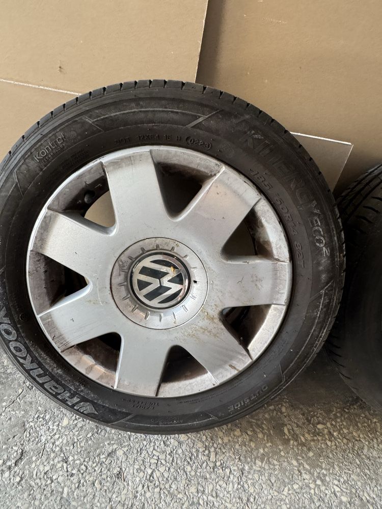 Alu Felgi 14 z oponami 185/60/14 hankook