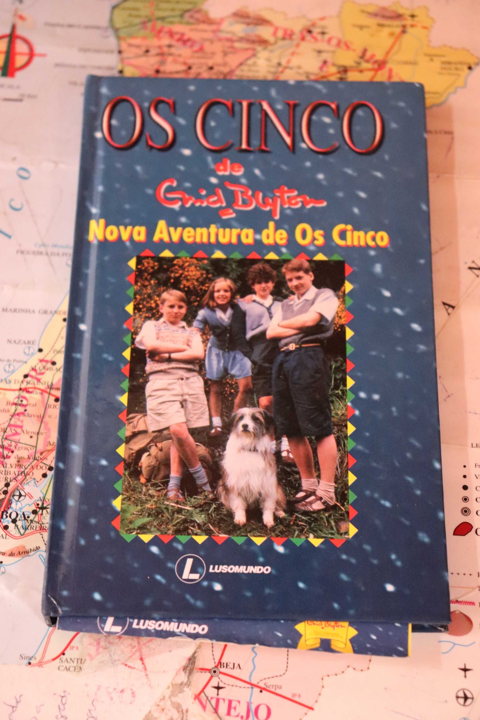 Vários livros "Os Cinco"